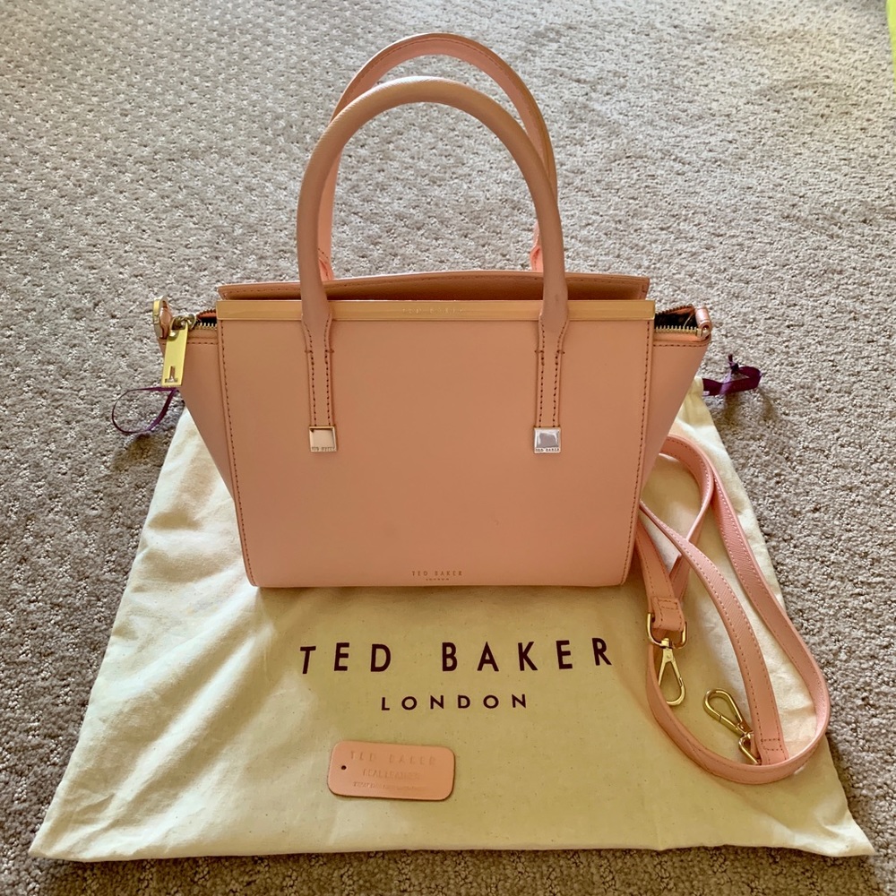 Ted Baker London - pastel pink - top handle bag
